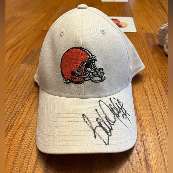 Bob Golic Browns Autographed Hat - Picture 1 of 4